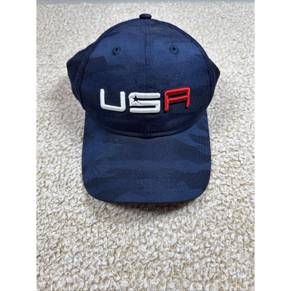 2016 Ryder Cup TEAM USA New Era Golf Flex Cap Hat - Medium/Large